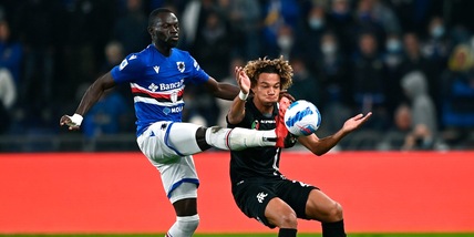 Sampdoria, Colley è rientrato. Lavoro a parte per Yoshida
