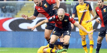 Genoa-Roma 0-2, il tabellino