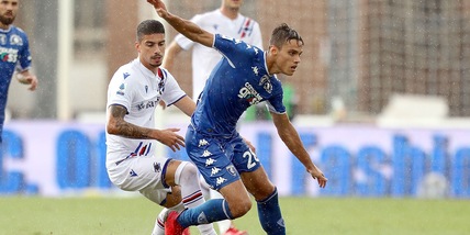 Sampdoria subito in campo: affaticamento per Depaoli