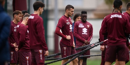 Torino, differenziato per Ansaldi, Mandragora e Rodriguez