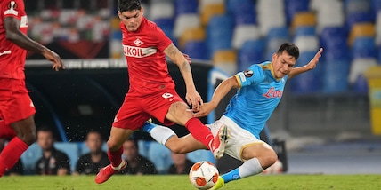 Spartak Mosca-Napoli 2-1, il tabellino