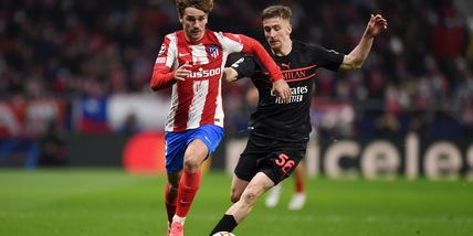 Atletico Madrid-Milan 0-1, il tabellino