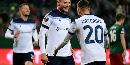 La Lazio sbanca Mosca: doppio Immobile e Pedro