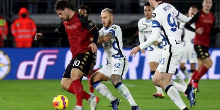 Venezia-Inter 0-2, il tabellino