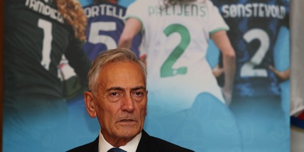 Italia, Gravina: "Per andare al Mondiale serve uno spirito positivo"