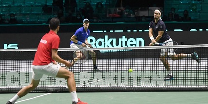 Italia, sfuma la semifinale di Coppa Davis: Fognini e Sinner ko nel doppio