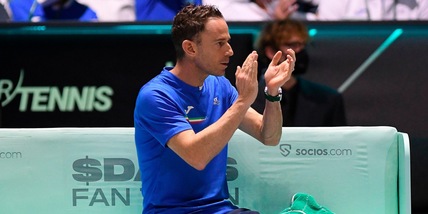 Italia contro Slovacchia nel preliminare di Coppa Davis 2022