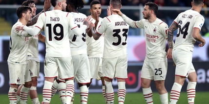 Genoa-Milan 0-3, il tabellino