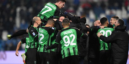 Sassuolo-Napoli 2-2, il tabellino