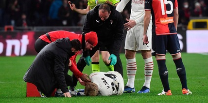 Milan, danno ai legamenti per Kjaer: domani si opera