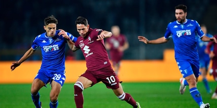 Torino-Empoli 2-2, il tabellino