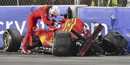 F1, Sainz dopo le FP2: "Vicinissimi al muro". Salvo il motore di Leclerc