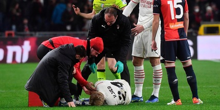 Kjaer fuori sei mesi: il comunicato del Milan