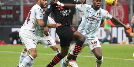Milan-Salernitana 2-0, il tabellino