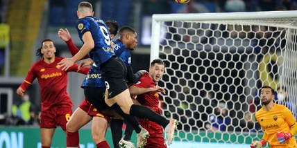 Roma-Inter 0-3, il tabellino