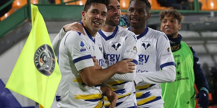 Verona, che rimonta: da 0-3 a 4-3 nel derby col Venezia