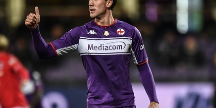 Fiorentina, l'Aic elegge Vlahovic giocatore del mese di Novembre
