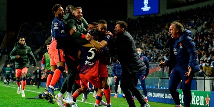 Atletico Madrid agli ottavi di Champions League: 3-1 al Porto