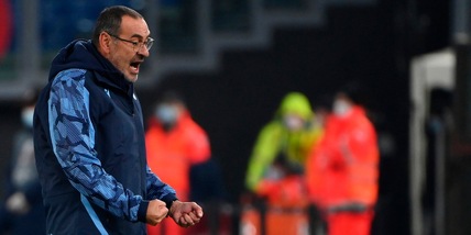 Lazio, Sarri: "La squadra deve crescere ancora. Qui sto bene"