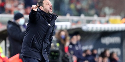 Sampdoria, D'Aversa: "Vittoria da condividere col presidente Ferrero"