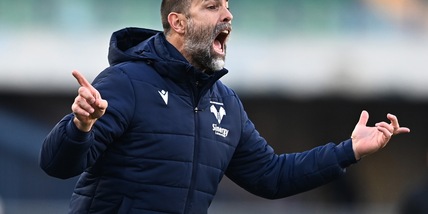 Verona, Tudor: "Mi tengo la prestazione e le tante occasioni create"
