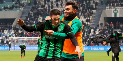 Sassuolo-Lazio 2-1: Berardi-Raspadori, Sarri va ko