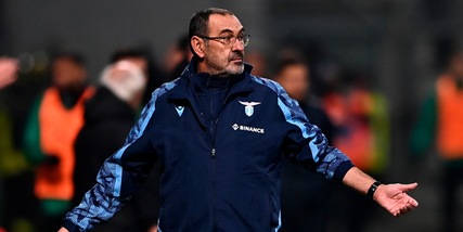 Sassuolo-Lazio, Sarri: "Preso un gol per eccesso di partecipazione"