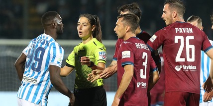 Cagliari-Cittadella nella storia: una donna arbitra un club di A