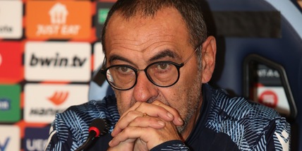 Lazio-Genoa, Sarri: "Europa League un problema, ora testa solo al campionato"