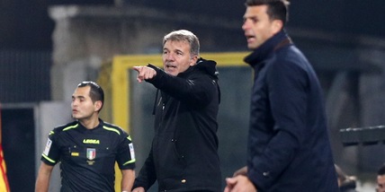 Lecce, Baroni: "Abbiamo giocato bene e con personalità"