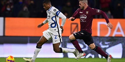 Salernitana-Inter 0-5, il tabellino