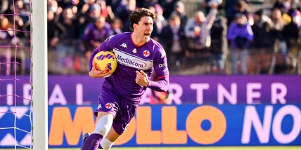 Fiorentina-Sassuolo 2-2: Vlahovic guida la rimonta