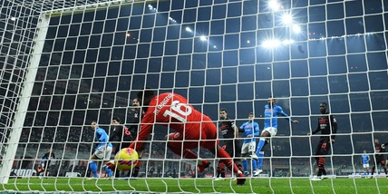 Milan-Napoli 0-1, il tabellino