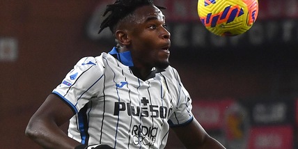 Atalanta, per Zapata lesione di primo grado all'adduttore