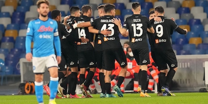 Napoli-Spezia 0-1, il tabellino