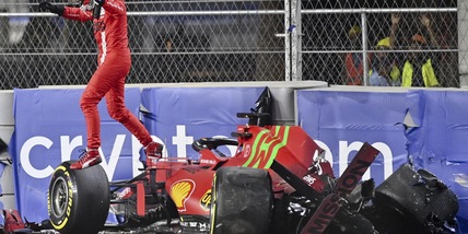 F1: Leclerc, quanti danni. Solo quelli di Schmacher sono costati di più