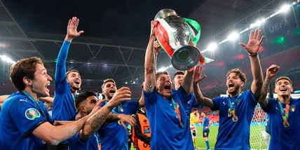 L'Italia di Mancini protagonista ai Globe Soccer Awards