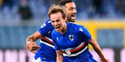 La Sampdoria si tiene stretta il talento Damsgaard