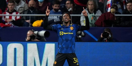 Lo United di Ronaldo riacciuffa l’Atletico grazie al baby Elanga