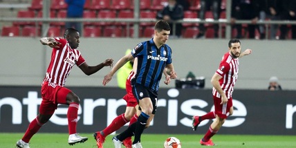 Olympiacos-Atalanta 0-3: Malinovskyi show, Gasperini è agli ottavi