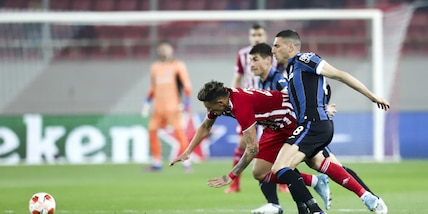 Olympiacos-Atalanta 0-3, il tabellino