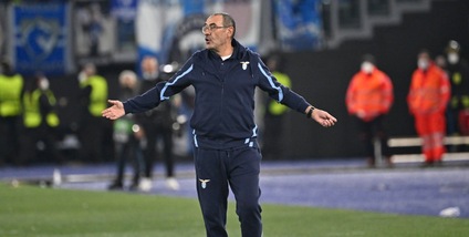 Lazio-Porto, Sarri: "Rigore dato con un fermo-immagine. Sto con Gasperini"