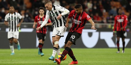 Milan-Udinese 1-1, il tabellino