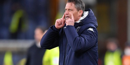 Genoa, Blessin: "Buona la prima mezz'ora. Salvezza ancora possibile"