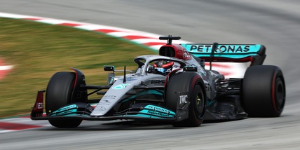 F1, Russell: "Ferrari e McLaren sembrano forti, ma non guardo troppo i tempi"