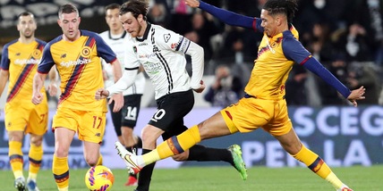 Spezia-Roma 0-1, il tabellino