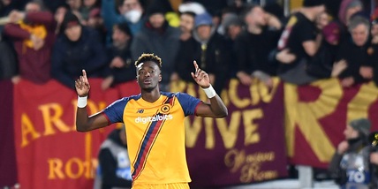 Spezia-Roma 0-1: Abraham allo scadere su rigore, vince Mourinho