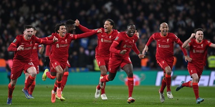 Il Liverpool vince la Carabao Cup: Chelsea ko ai rigori