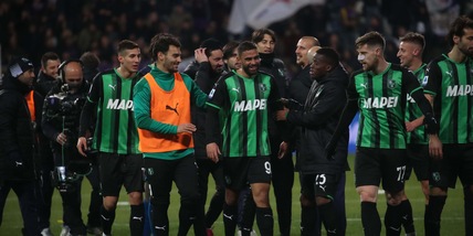 Sassuolo, gruppo ridotto per Dionisi: in cinque lavorano a parte