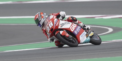 Moto3, Guevara in pole a Losail. Foggia 5° nella prima qualifica del 2022